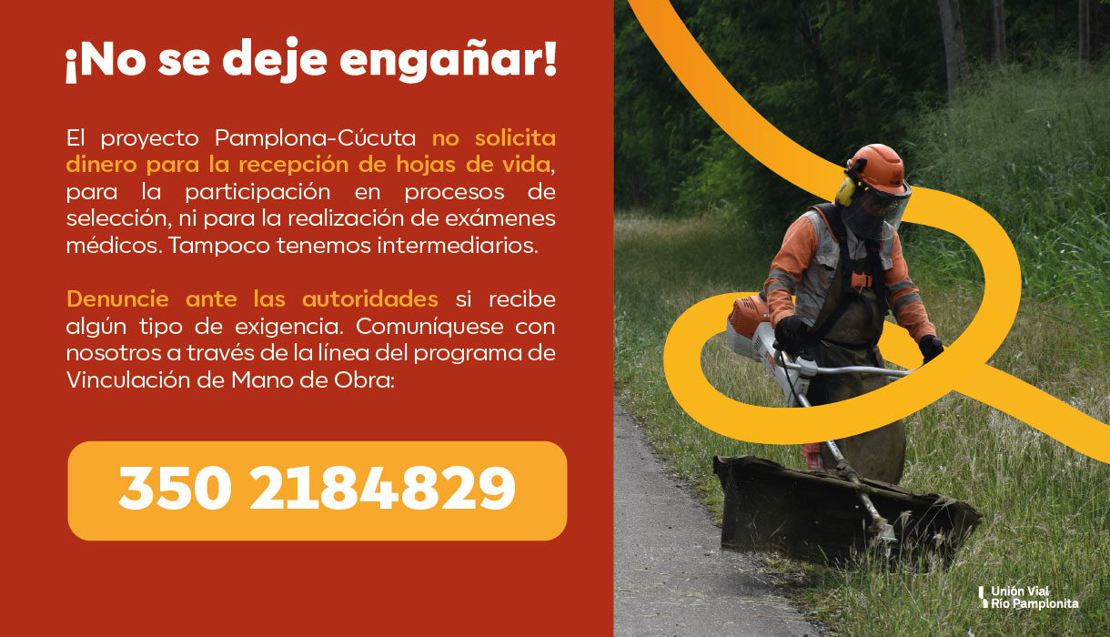 Convocatoria de empleo